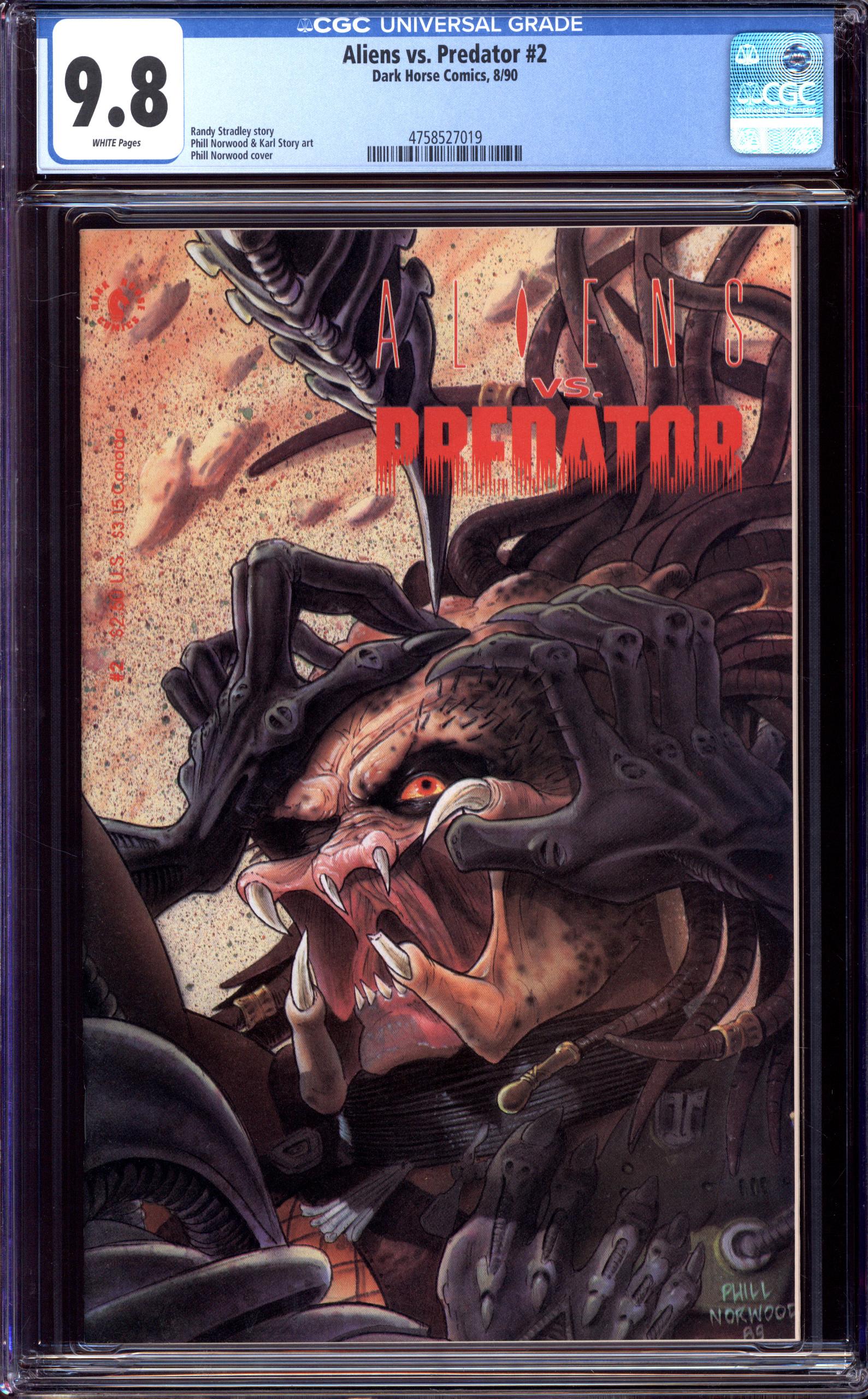 ALIENS VS. PREDATOR Front Cover