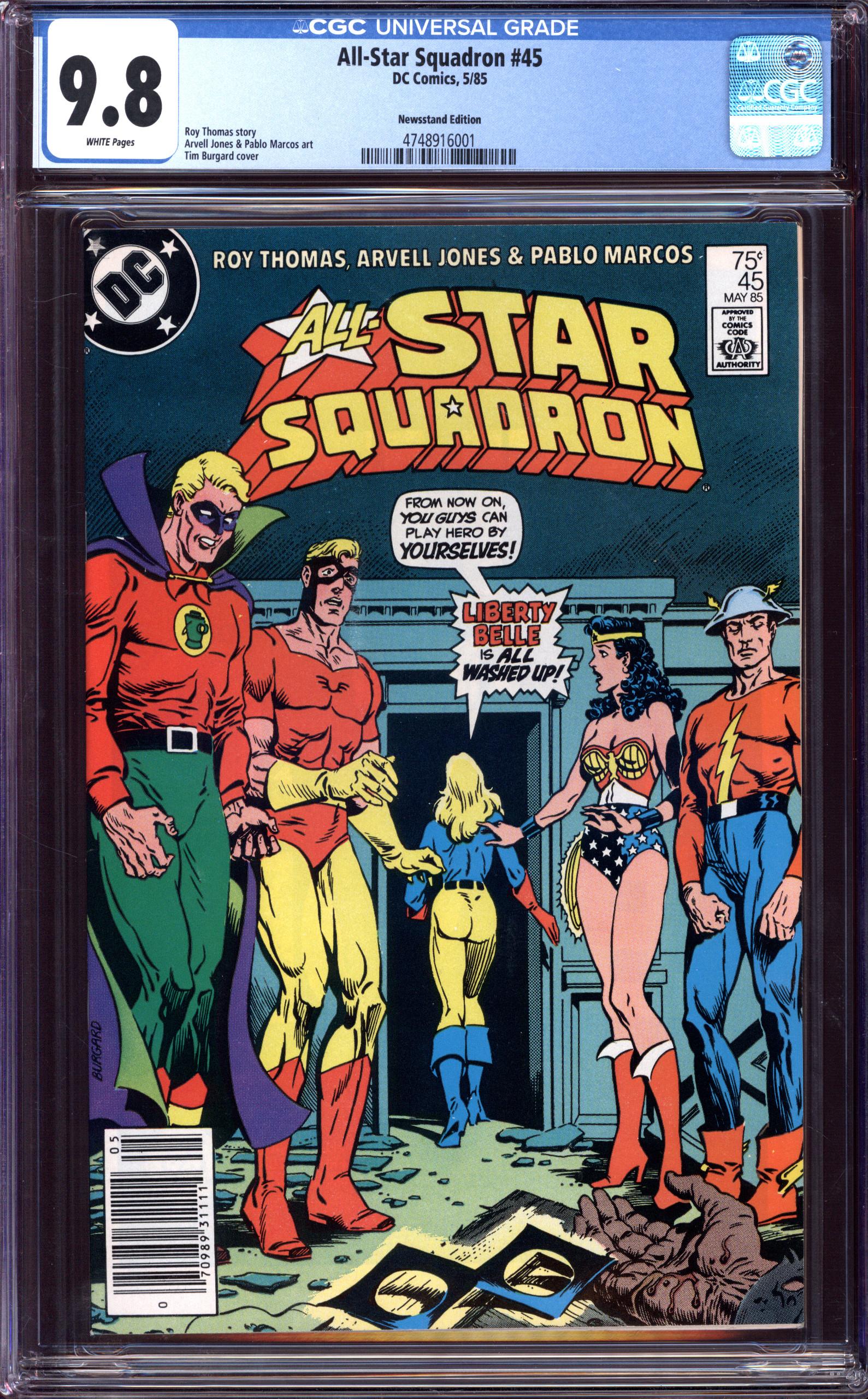 ALL-STAR SQUADRON Front Cover