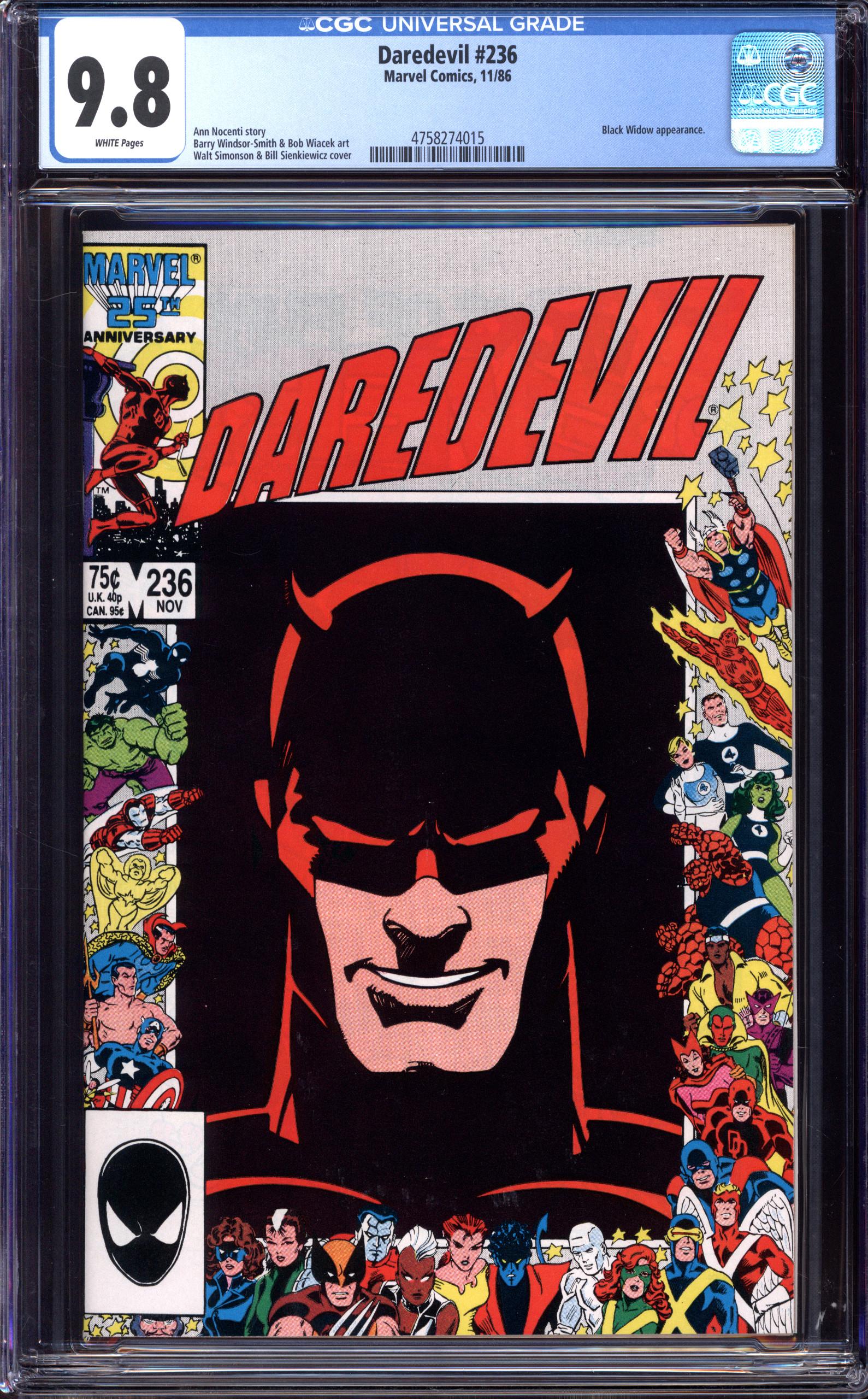 DAREDEVIL Front Cover