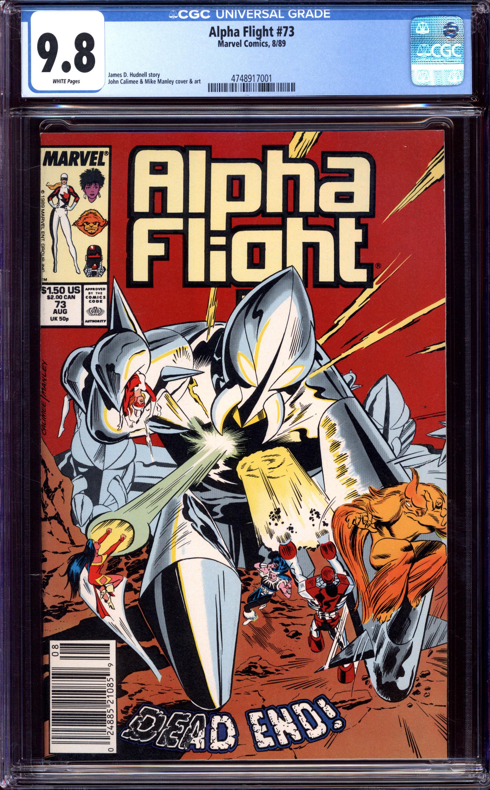 ALPHA FLIGHT Front Cover