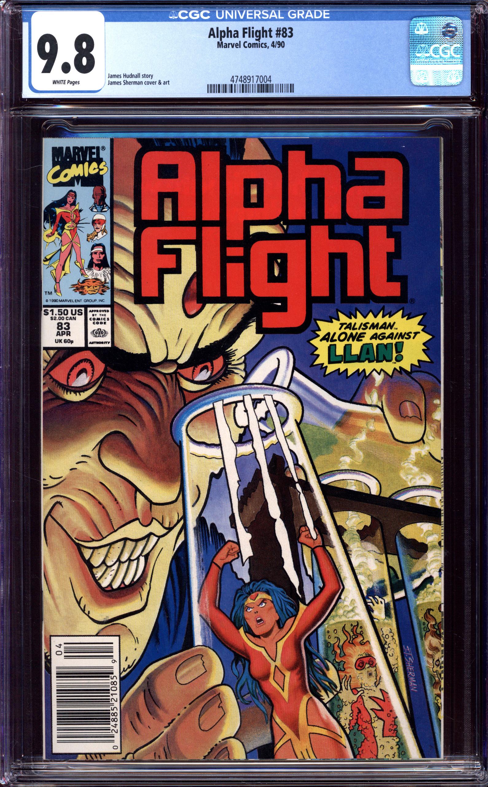 ALPHA FLIGHT Front Cover