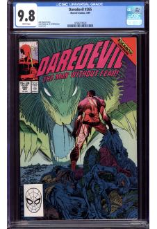 DAREDEVIL #265 CGC 9.8 WHITE PAGES front cover