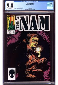 THE NAM #8 CGC 9.8 WHITE PAGES front cover