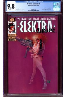 ELEKTRA: ASSASSIN #5 CGC 9.8 WHITE PAGES front cover