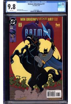 BATMAN ADVENTURES #17 CGC 9.8 WHITE PAGES front cover