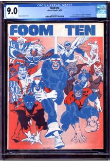 FOOM #10 CGC 9.0 WHITE PAGES front cover