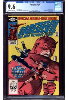 DAREDEVIL #181 CGC 9.6 OW/WH PAGES front cover