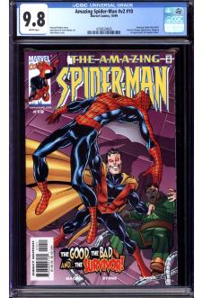 AMAZING SPIDER-MAN #V2 #10 CGC 9.8 WHITE PAGES front cover