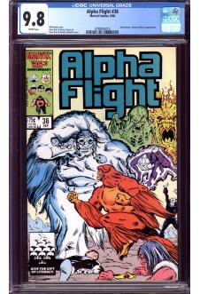 Cover of Alpha Flight #38