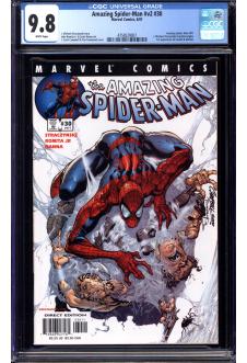 AMAZING SPIDER-MAN #V2 #30 CGC 9.8 WHITE PAGES front cover
