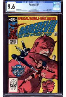 DAREDEVIL #181 CGC 9.6 OW/WH PAGES front cover
