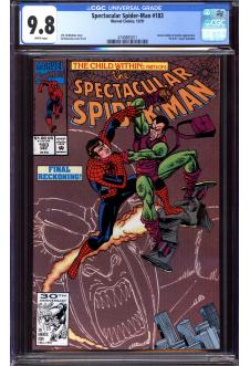 Cover of The Spectacular Spider-Man #183