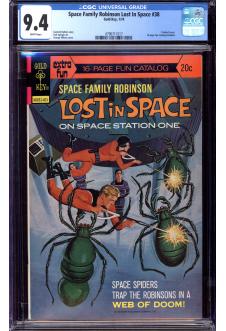 SPACE FAMILY ROBINSON #38 CGC 9.4 WHITE PAGES front cover