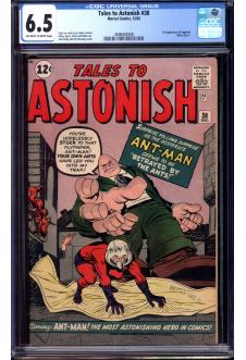 TALES TO ASTONISH #38 CGC 6.5 OW/WH PAGES front cover
