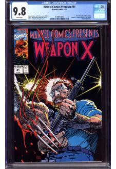 MARVEL COMICS PRESENTS #81 CGC 9.8 WHITE PAGES front cover