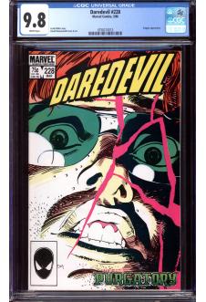 DAREDEVIL #228 CGC 9.8 WHITE PAGES front cover