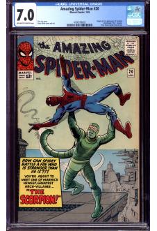 AMAZING SPIDER-MAN #20 CGC 7.0 OW/WH PAGES front cover