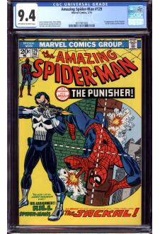 AMAZING SPIDER-MAN #129 CGC 9.4 OW/WH PAGES front cover
