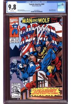 CAPTAIN AMERICA #404 CGC 9.8 WHITE PAGES front cover
