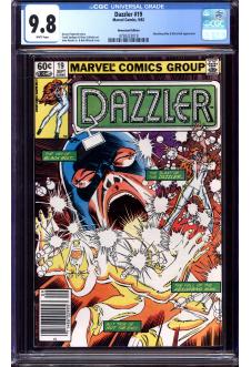 DAZZLER #19 CGC 9.8 WHITE PAGES front cover