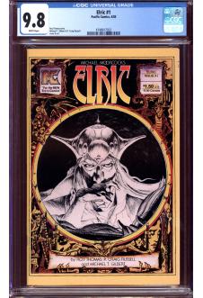 ELRIC #1 CGC 9.8 WHITE PAGES front cover