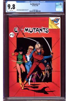 EX-MUTANTS #1 CGC 9.8 WHITE PAGES front cover