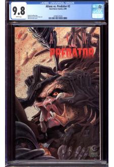 ALIENS VS. PREDATOR #2 CGC 9.8 WHITE PAGES front cover