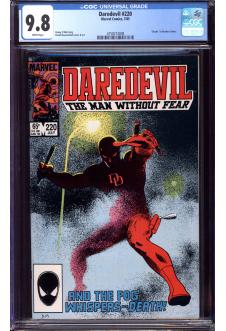 DAREDEVIL #220 CGC 9.8 WHITE PAGES front cover