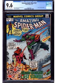 AMAZING SPIDER-MAN #122 CGC 9.6 OW/WH PAGES front cover