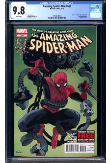 AMAZING SPIDER-MAN #699 CGC 9.8 WHITE PAGES front cover