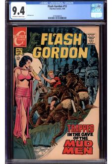 FLASH GORDON #13 CGC 9.4 OW/WH PAGES front cover