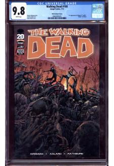WALKING DEAD #100 CGC 9.8 WHITE PAGES front cover
