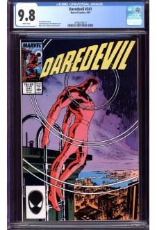 DAREDEVIL #241 CGC 9.8 WHITE PAGES front cover