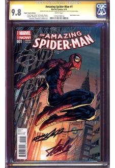 AMAZING SPIDER-MAN #1 CGC 9.8 WHITE PAGES front cover
