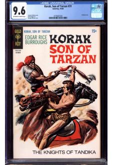 Cover of Edgar Rice Burroughs Korak, Son of Tarzan #31