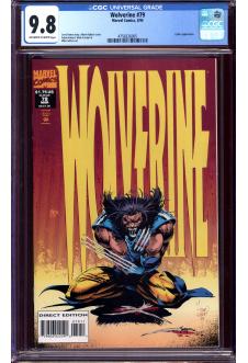 WOLVERINE #79 CGC 9.8 OW/WH PAGES front cover